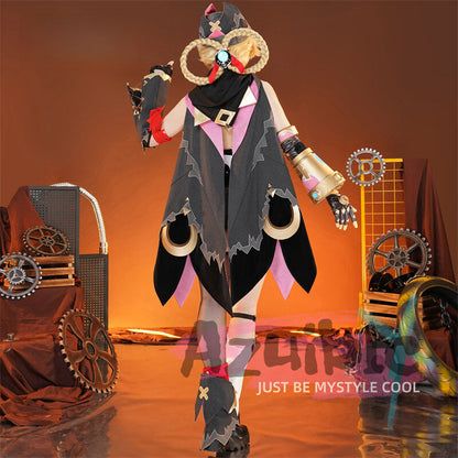 Azuiblc 原神 ヤフォダ　コスプレ　 空月の歌  イベント　ナドクライ編 月の輪 　Jahoda　変装　金属製パーツ　コスチューム　イベント - Azuiblc