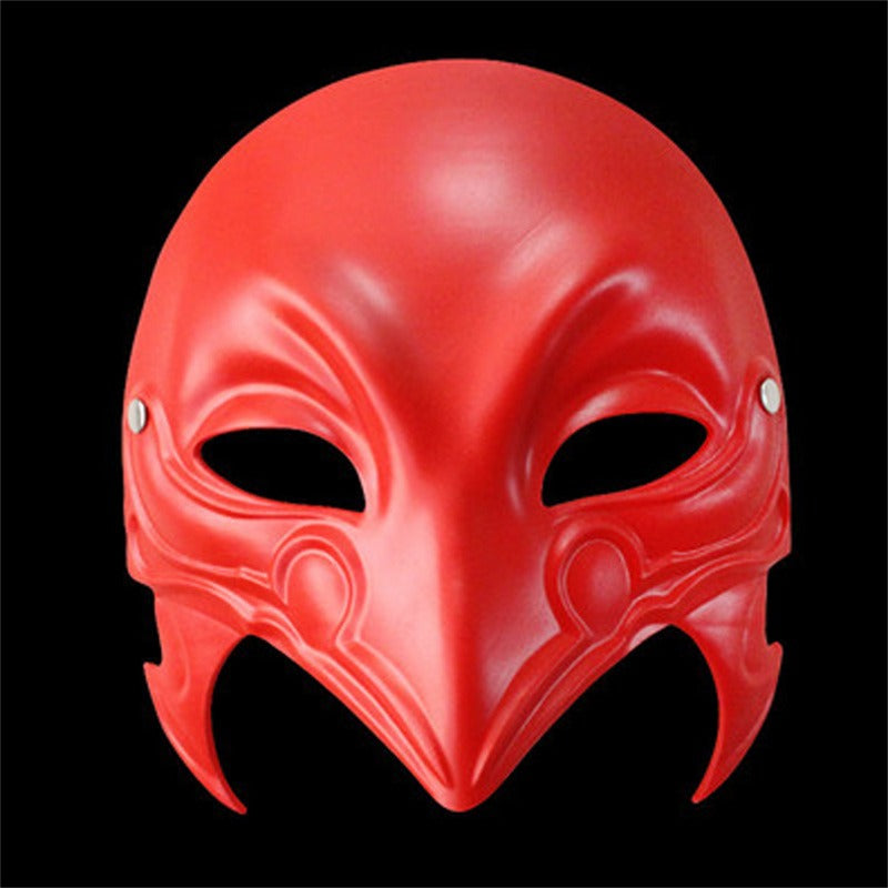 Azuiblc FF14 Ascian Elidibus Mask | Red/White Resin Cosplay Mask