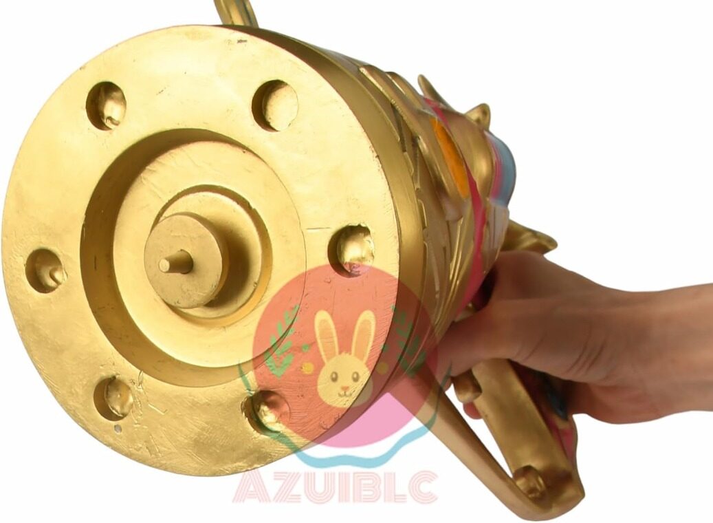 Azuiblc　原神　シグウィン 注射器 武器　コスプレ道具 65cm pu製 アクリル外筒 ピストン引き出せ 完成度高い 軽量 便利 看護士長 医者ごっこ 玩具 おもちゃ 原神 Cosplay 道具 コスプレ - Azuiblc
