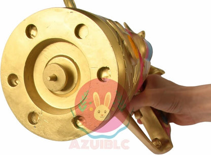 Azuiblc　原神　シグウィン 注射器 武器　コスプレ道具 65cm pu製 アクリル外筒 ピストン引き出せ 完成度高い 軽量 便利 看護士長 医者ごっこ 玩具 おもちゃ 原神 Cosplay 道具 コスプレ - Azuiblc