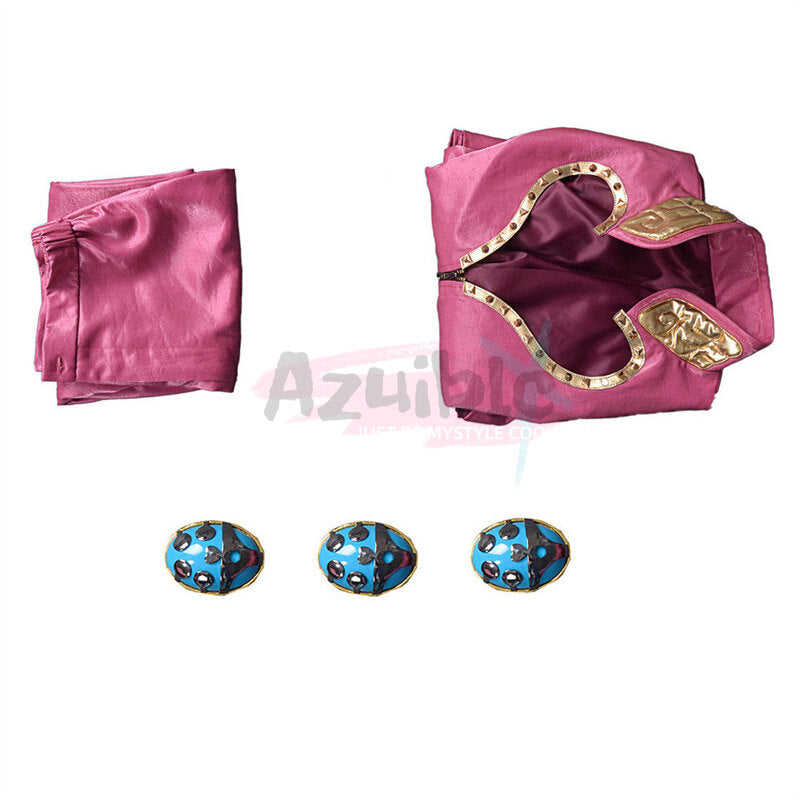 Azuiblc ジョジョの奇妙な冒険　ジャイロ・ツェペリ　 ディオ　パンナコッタ　ジョルノ　シーザー　コスプレ衣装　コスチューム　イベントAzd12 - Azuiblc