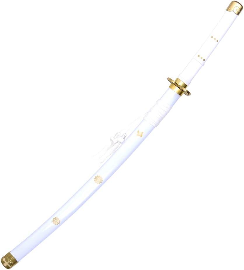Azuiblc ロロノア・ゾロ 桃の助 光月おでん 閻魔 天羽々斬 103cm 木製 刀 剣 武器 コスプレ道具 Cosplay 模造刀 模擬刀 道具 コスプレグッズ Azd20 - Azuiblc