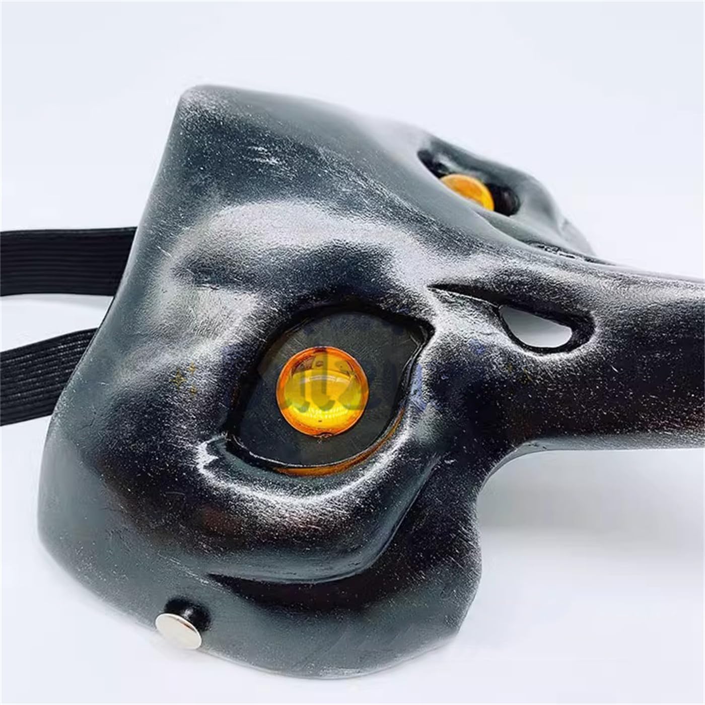 Azuiblc ツイステ コスプレ道具 学園長の仮面 ディア・クロウリー マスク カラス 鴉 飾り 装備 アクセサリー コスプレ アンティーク風 イベント グッズ 道具 小物 - Azuiblc