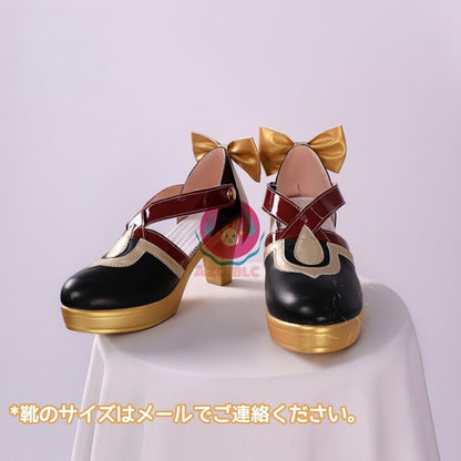 在庫ある　AZUIBLC 原神 傀儡 サンドローネ コスプレ ネジ付き コスプレ衣装 人形 お洋服 可愛い ロリータ ファデュイ執行官 コスチュームセット - Azuiblc