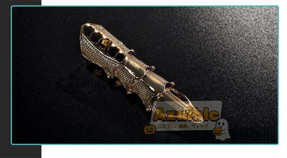 Azuiblc　原神 ファルカ コスプレ衣装  Varka コスチューム ナドクライ編　仮装　西風騎士団 大団長　腿甲3ｄ樹脂製パーツ　アクセサリー - Azuiblc