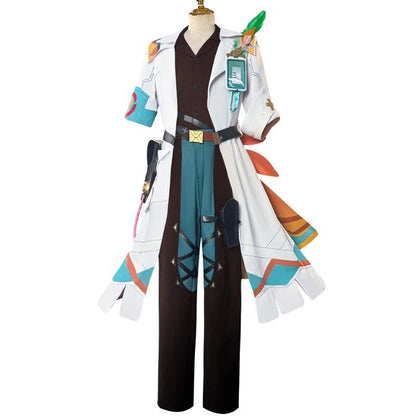 Azuiblc 原神 イファ コスプレ　帽子付　 Ifa コスチューム　3ｄ樹脂アクセサリーAz01 - Azuiblc