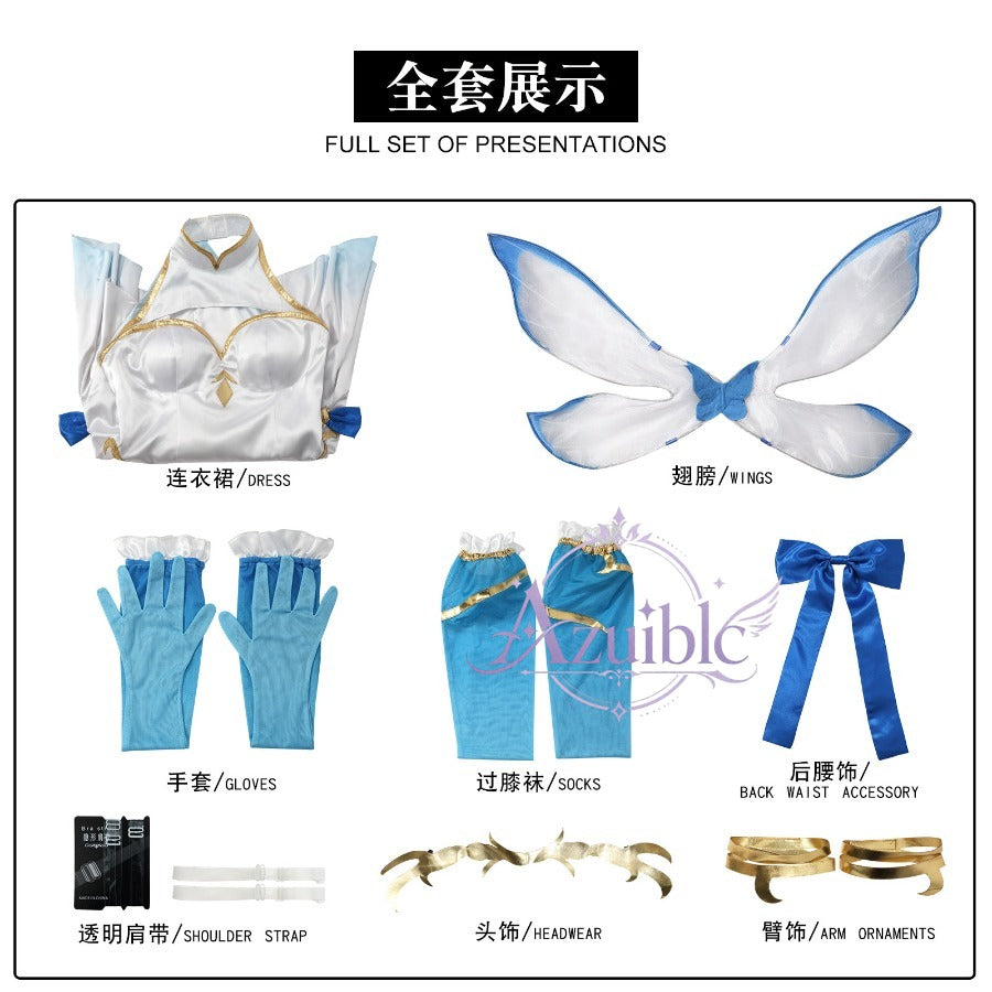 Azuiblc　Re:ゼロから始める異世界生活 レム 花仙Ver. コスプレ衣装｜リゼロ コスチューム
