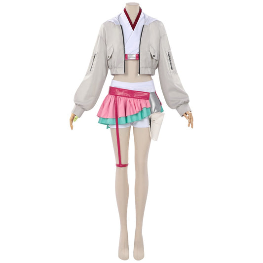 Azuiblc 超かぐや姫 綾紬芦花　コスプレ衣装　 あやつむぎろか　コスチューム　演出服　舞台服 フルセット
