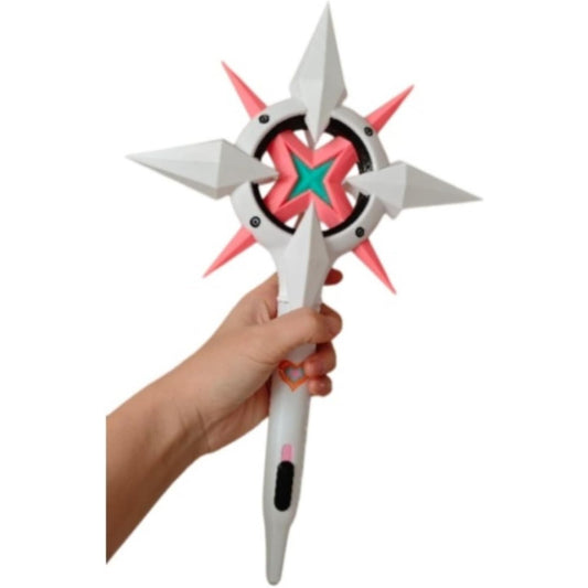 Azuiblc　ゼンゼロ　コスプレ道具 アリア 36cm マイクロフォン マイク 妄想エンジェル アイドル コスプレ petg製 コスプレ小物 イベント 撮影