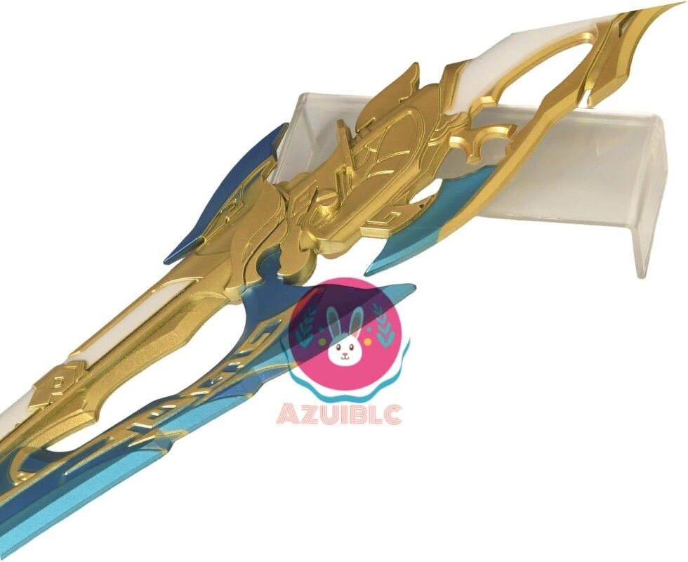 Azuiblc 崩壊スターレイル ファイノン 剣 PU製110cm 金銀塗装 立体造型 コスプレ武器 武器 PU製 武器 コスプレ道具 - Azuiblc
