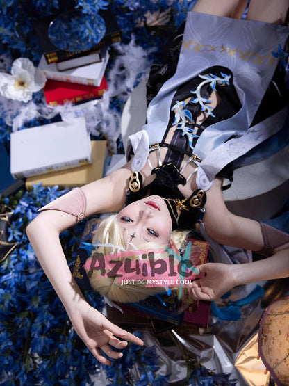 Azuiblc　鳴潮　カルテジア　コスプレ衣装　フルールドリス　ワンピース　礼服　戦闘服　イベントAzf15 - Azuiblc