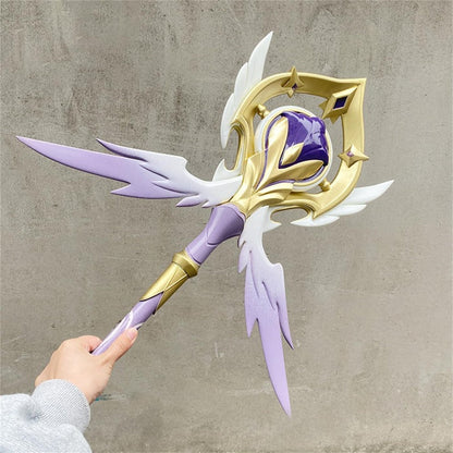 Azuiblc　崩壊スターレイル 丹恒の槍 撃雲 195CM 武器 PU製 3パーツ分ける 剣 刀 武器 コスプレ道具 Cosplay コレクション グッズ コスプレ小物 - Azuiblc