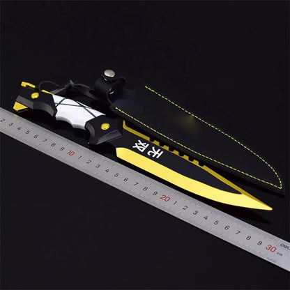 Azuiblc　VALORANT　プライム2.0 カラムビット　ミニチュア  16cm レプリカコレクション合金 インテリア装備品 ユニーク - Azuiblc