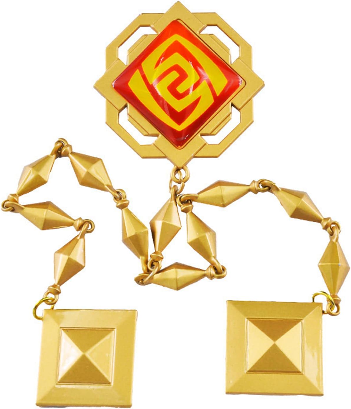 azuiblc 原神　 スカラマシュ 放浪者 神の目 　キーホルダー風 散兵 グッズ 合金 キーチェーン 観賞用 コスプレ 道具 小物 おしゃれ 人気 誕生日プレゼント ミニチュア インテリアAzd21 - Azuiblc