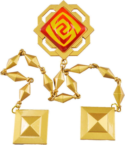 azuiblc 原神　 スカラマシュ 放浪者 神の目 　キーホルダー風 散兵 グッズ 合金 キーチェーン 観賞用 コスプレ 道具 小物 おしゃれ 人気 誕生日プレゼント ミニチュア インテリアAzd21 - Azuiblc