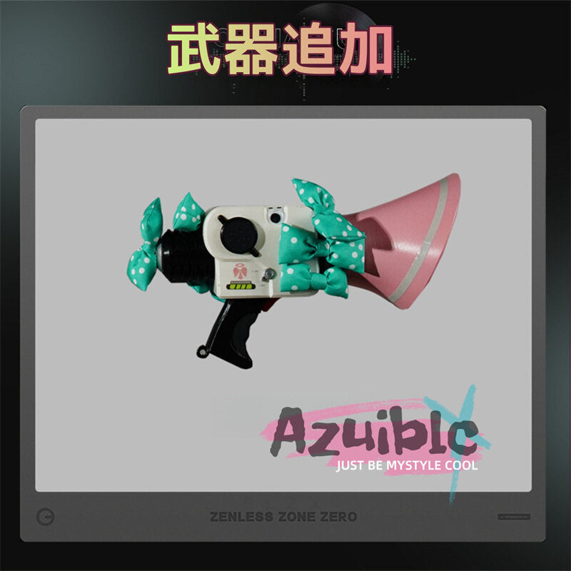 Azuiblc　ゼンレスゾーンゼロ　 千夏蕾咪　バーチャルアイドル　 千夏　大天使　レミエル 　コスプレ　 ゼンゼロ　 ChinatsuRemiel　 拡声器+鞄追加　 コスプレ衣装  - Azuiblc