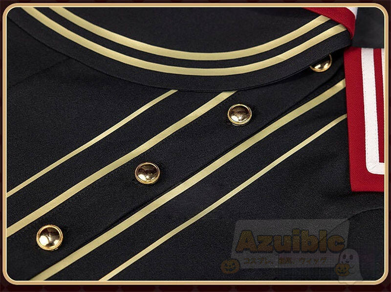 Azuiblc　魔法少女ノ魔女裁判　二階堂 ヒロ　コスプレ衣装　にかいどう ヒロ　髪飾付　まのさば ハロウィン - Azuiblc