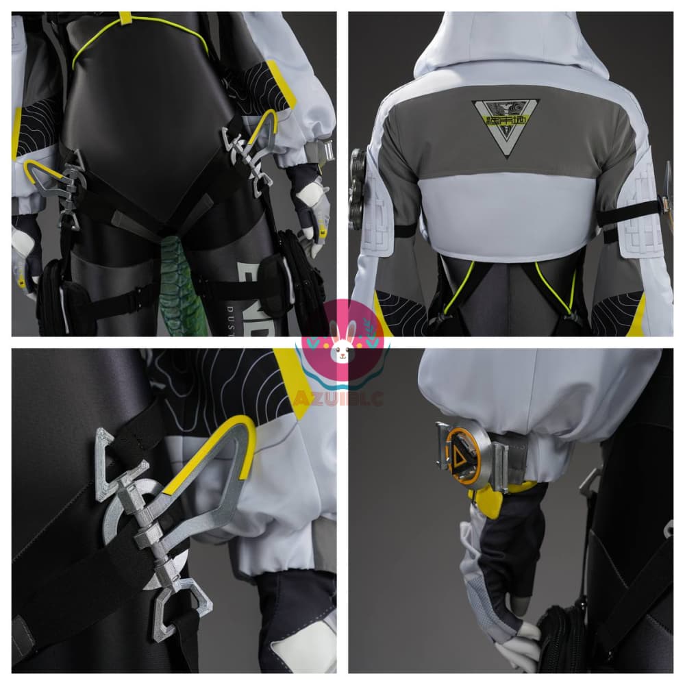 【Azuiblc】アークナイツ：エンドフィールド フローライト fluorite コスプレ コスプレ衣装 コスチューム cosplay 尻尾追加対応 舞台 イベント