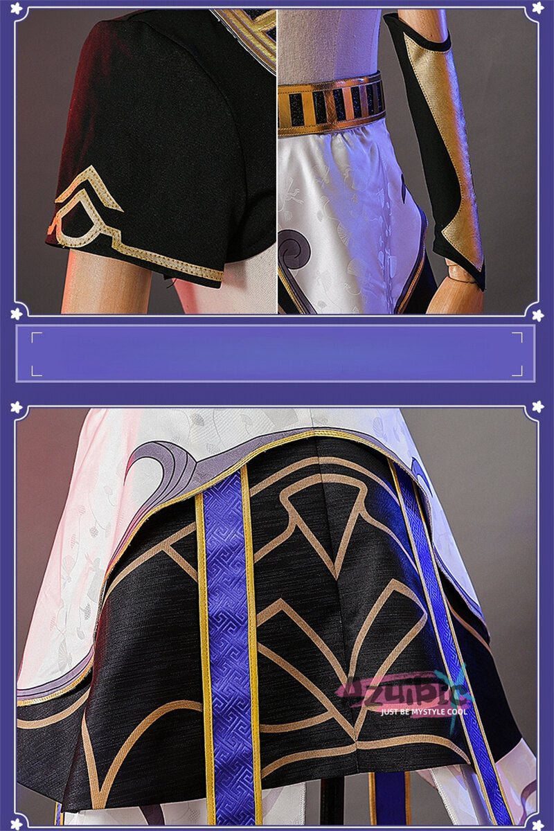 Azuiblc 原神 セノ コスプレ衣装　Cyno　　スメール/沈黙の殿　アヌビス　コスチューム　イベント　 - Azuiblc