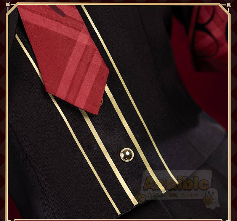 Azuiblc　魔法少女ノ魔女裁判　二階堂 ヒロ　コスプレ衣装　にかいどう ヒロ　髪飾付　まのさば ハロウィン - Azuiblc