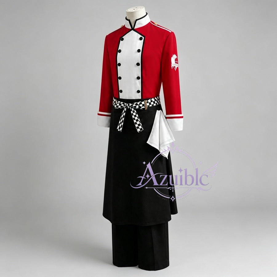 Azuiblc ツイステ NRCマスターシェフ リドル コスプレ衣装｜全キャラクター対応