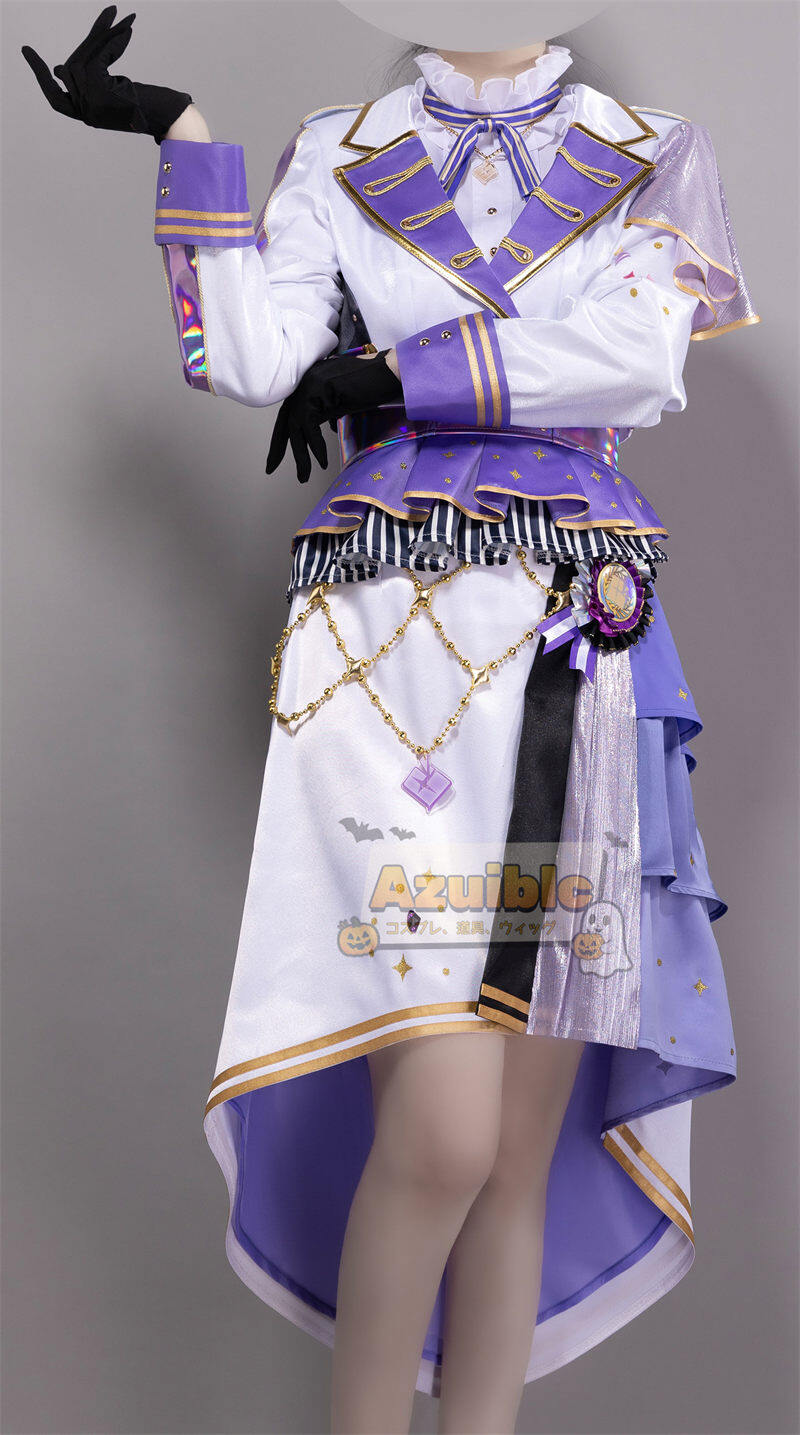 Azuiblc プロジェクトセカイ 朝比奈まふゆ コスプレ衣装 演出服 舞台服