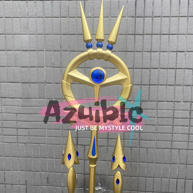 Azuiblc　サイレント・ウィッチ モニカ・エヴァレット　コスプレ道具　法杖　約158cm　Pu製　武器レプリカAzm05 - Azuiblc