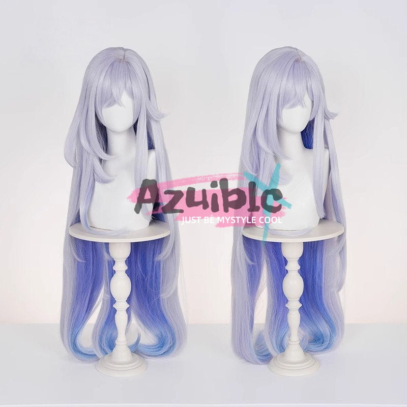 Azuiblc 原神　スカーク コスプレ　100㎝　ウィッグ　鬘　かつら - Azuiblc