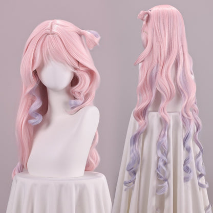 Azuiblc 鳴潮 ダーニャ コスプレ衣装｜ピンク×暗色コスチューム 3D PLAパーツ付き ドレス風 ハロウィン対応