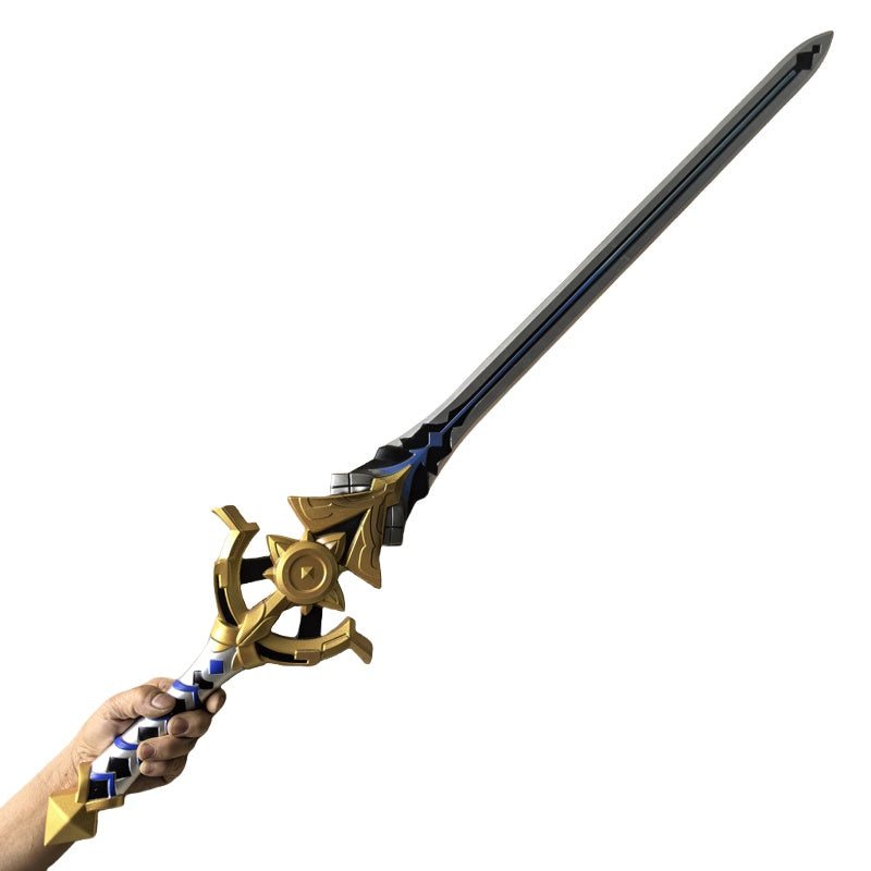 Azuiblc 原神 アルベド シナバースピンドル 片手剣 100cm 300g 西風