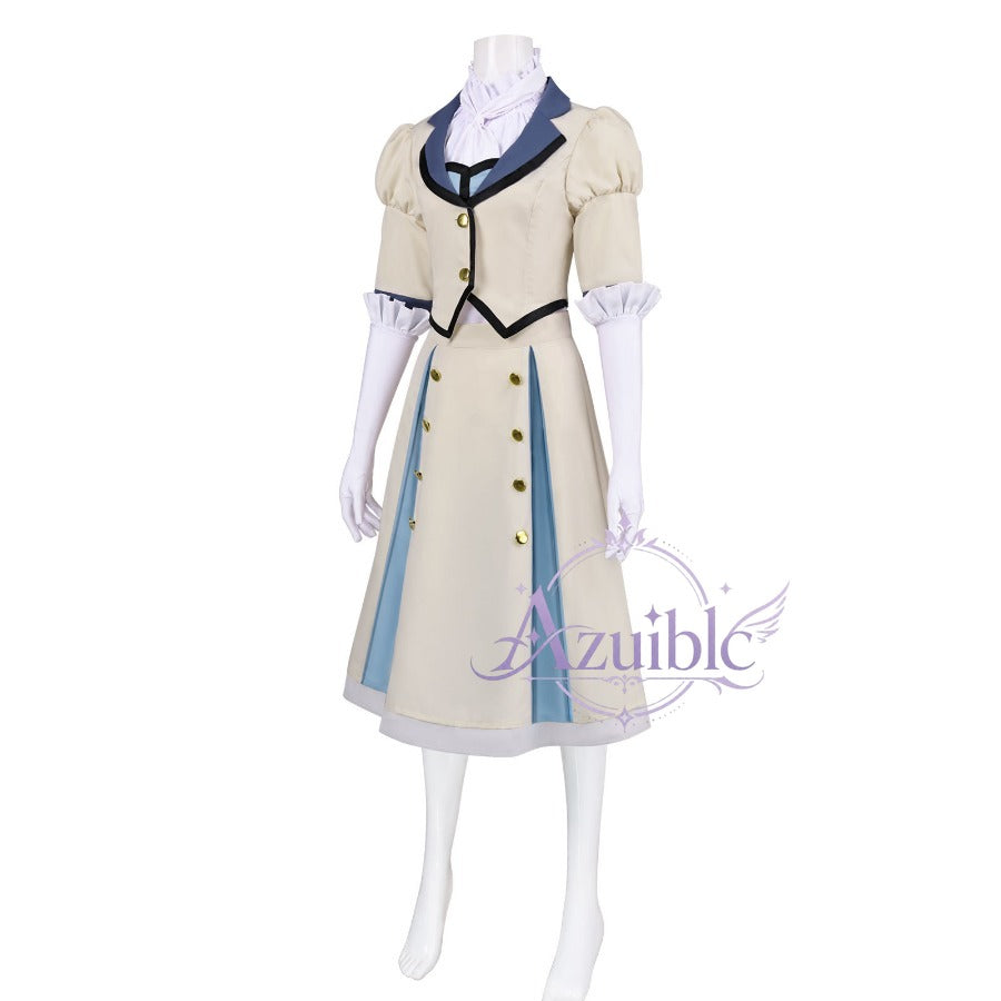 Azuiblc ブチ切れ令嬢 エリザベート・レイストン Elizabeth Leiston コスプレ衣装｜復古ロングドレス