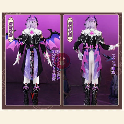 Azuiblc 原神 ドゥリン コスプレ衣装 靴カバー付き 金属アクセサリー コスチュームセット グッズ アニメ cosplay - Azuiblc