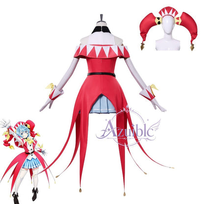 Azuiblc　追放された転生重騎士 ルーチェ・ルービス Luce Rubis コスプレ衣装｜アニメ コスチューム