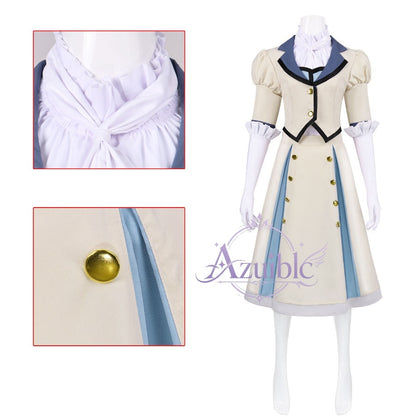 Azuiblc ブチ切れ令嬢 エリザベート・レイストン Elizabeth Leiston コスプレ衣装｜復古ロングドレス