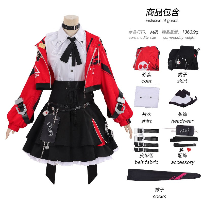 Azuiblc　NTE  ネバエバ レクイエム 　コスプレ衣装　 Neverness to Everness　コスチューム　ウィッグ追加対応　イベント舞台使用