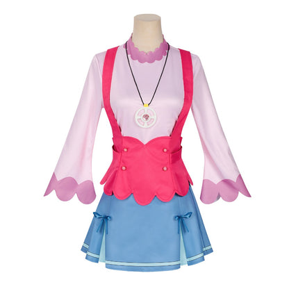 Azuiblc　名探偵プリキュア　明智 あんな　日常服　コスプレ衣装　ドレス　コスチューム