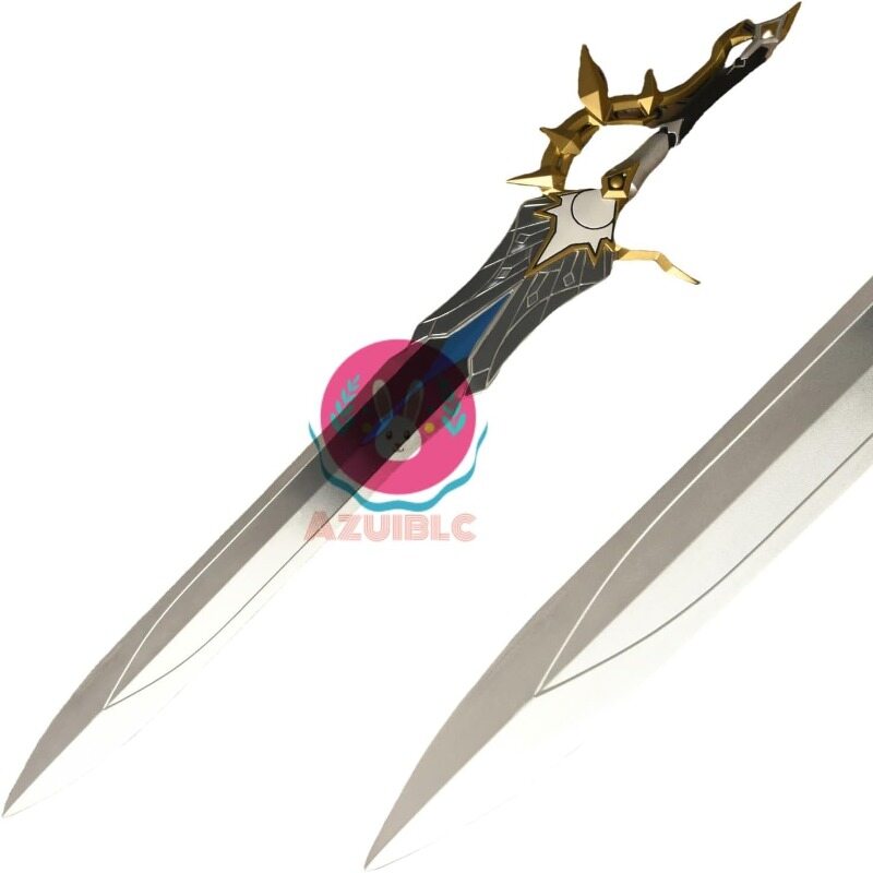 Azuiblc 崩壊スターレイル ファイノン 剣 PU製110cm 金銀塗装 立体造型 コスプレ武器 武器 PU製 武器 コスプレ道具 - Azuiblc