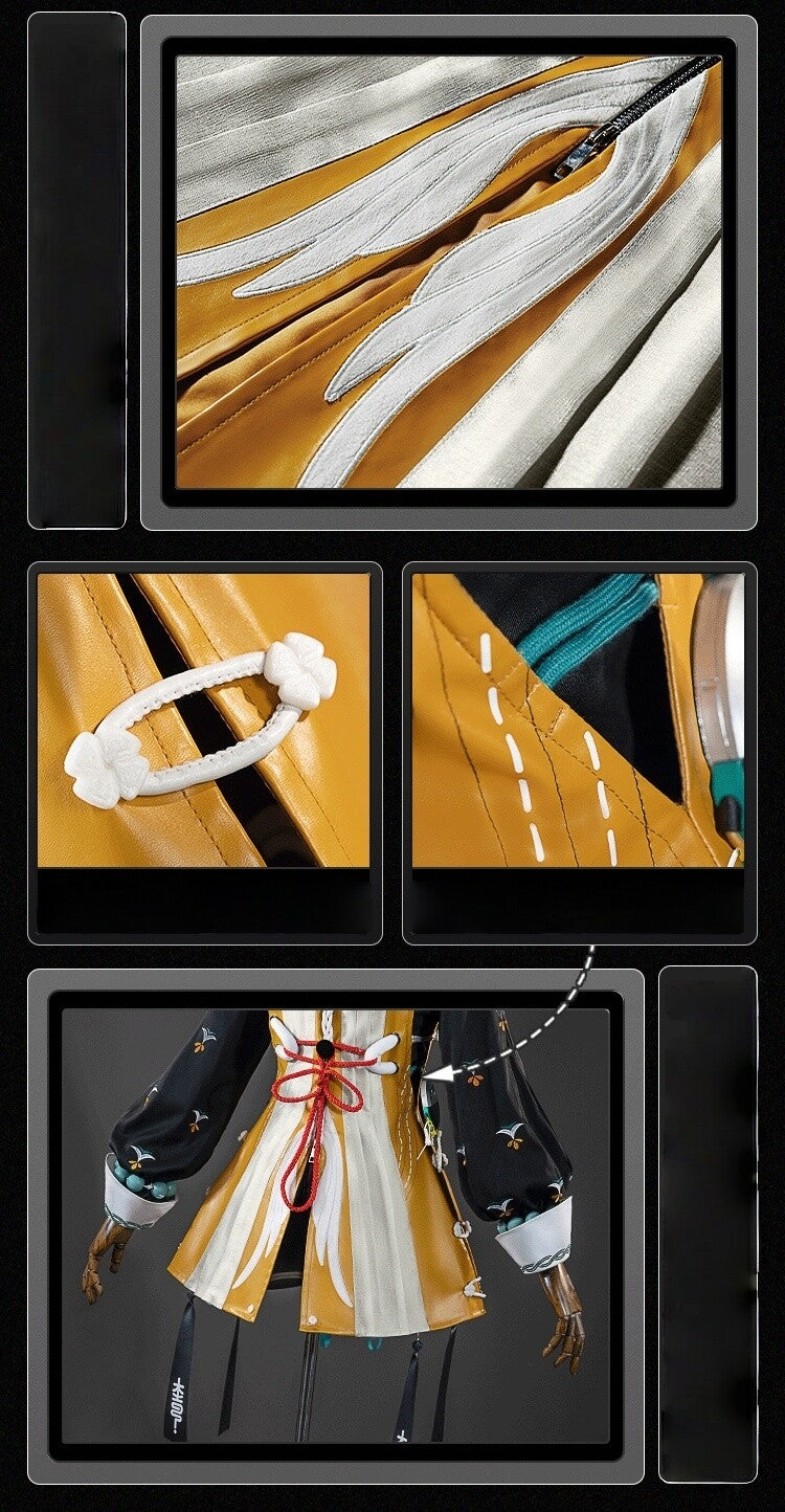 Azuiblc ゼンレスゾーンゼロ　リン　アニバーサリー Ver.2.0「雲霞の行き着く処」　雲嶽山　ワンピース　コスプレ用　コスチューム - Azuiblc