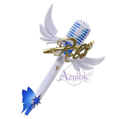 Azuiblc 崩壊スターレイル ロビン Robin 夏空の歌 マイク｜35×22cm 発光 コスプレ道具