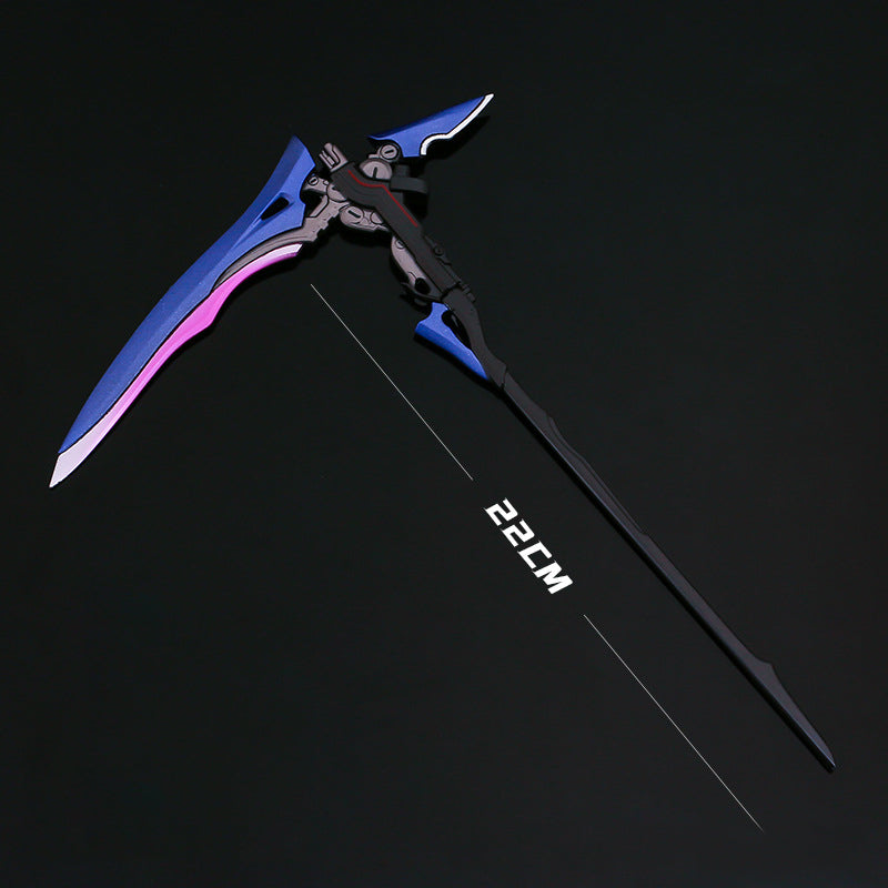 Azuiblc  崩壊スターレイル ミニチュア　22cm　ダイキャスト製　アクセサリー　武器ファン　武器モデル　mini武器　 - Azuiblc