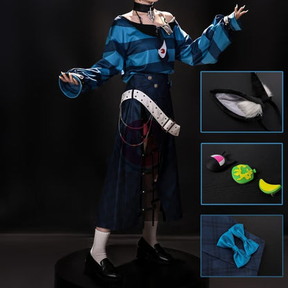 Azuiblc ゼンゼロフェス 2025 星見雅 コスプレ 衣装 ゼンゼロ FES ロック風 ファンク風 ゼンレスゾーンゼロ cosplay - Azuiblc