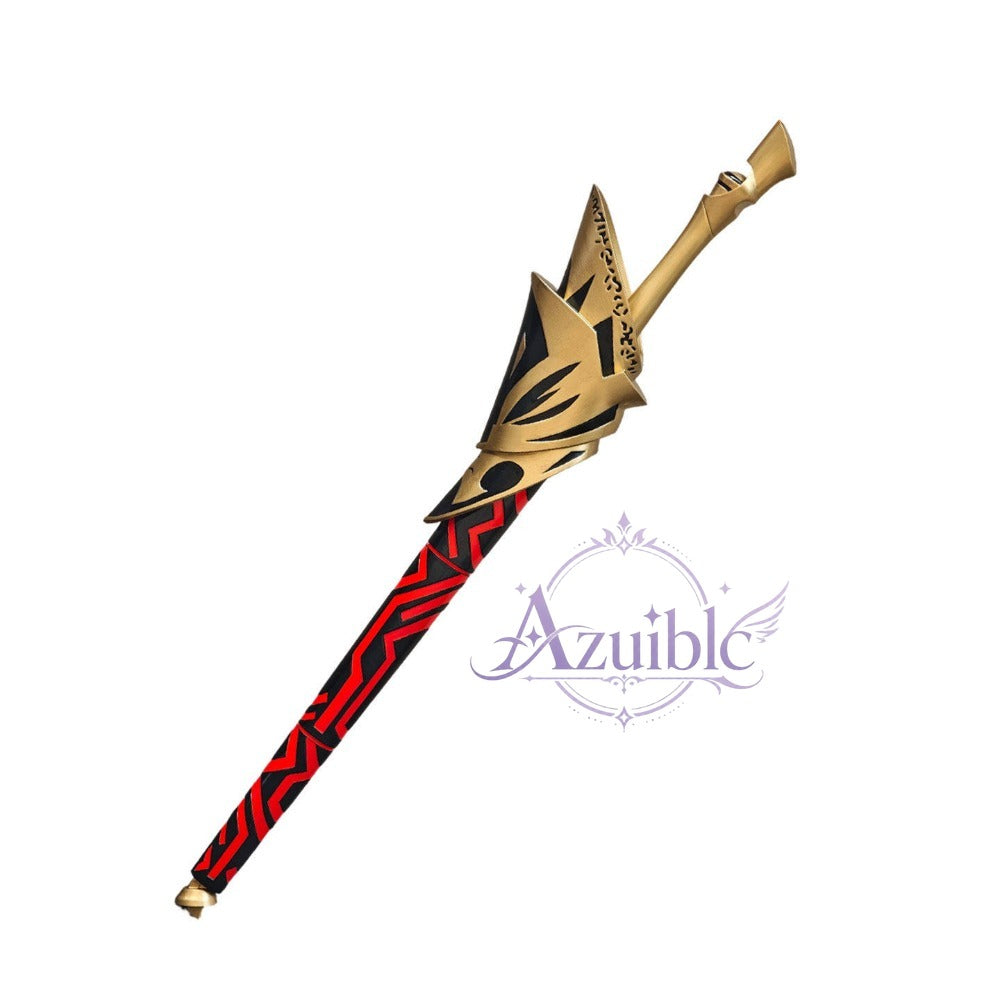 Azuiblc　崩壊スターレイル 　Fateコラボ　 ギルガメッシュ 乖離剣エア 　コスプレ道具　アクセサリー　 Fate/Stay Night 　イベント対応