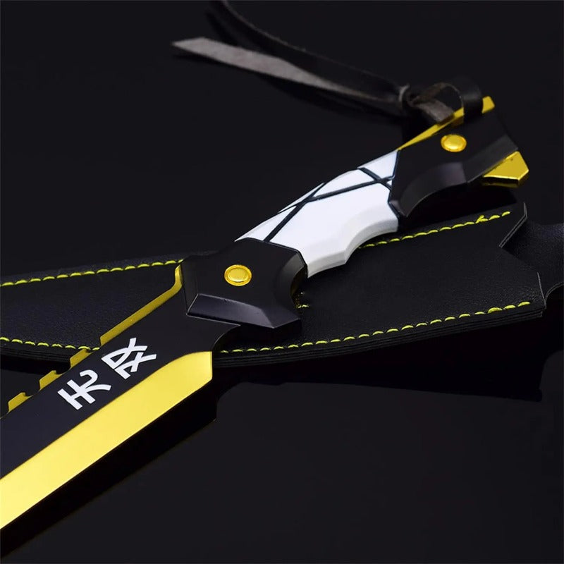 Azuiblc　VALORANT　プライム2.0 カラムビット　ミニチュア  16cm レプリカコレクション合金 インテリア装備品 ユニーク - Azuiblc