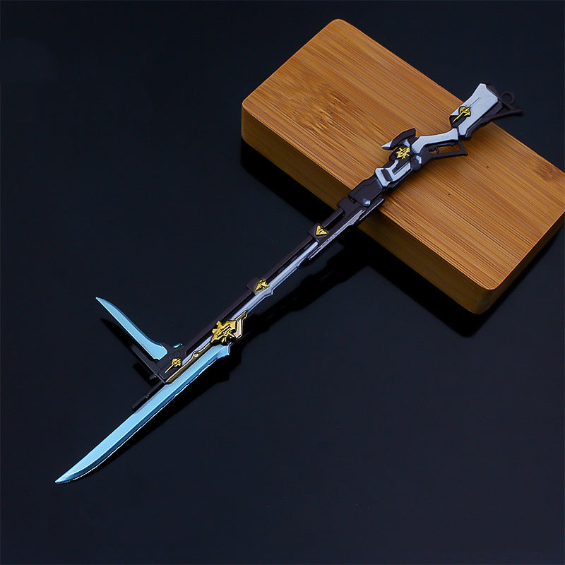 Azuiblc  崩壊スターレイル ミニチュア　22cm　ダイキャスト製　アクセサリー　武器ファン　武器モデル　mini武器　 - Azuiblc