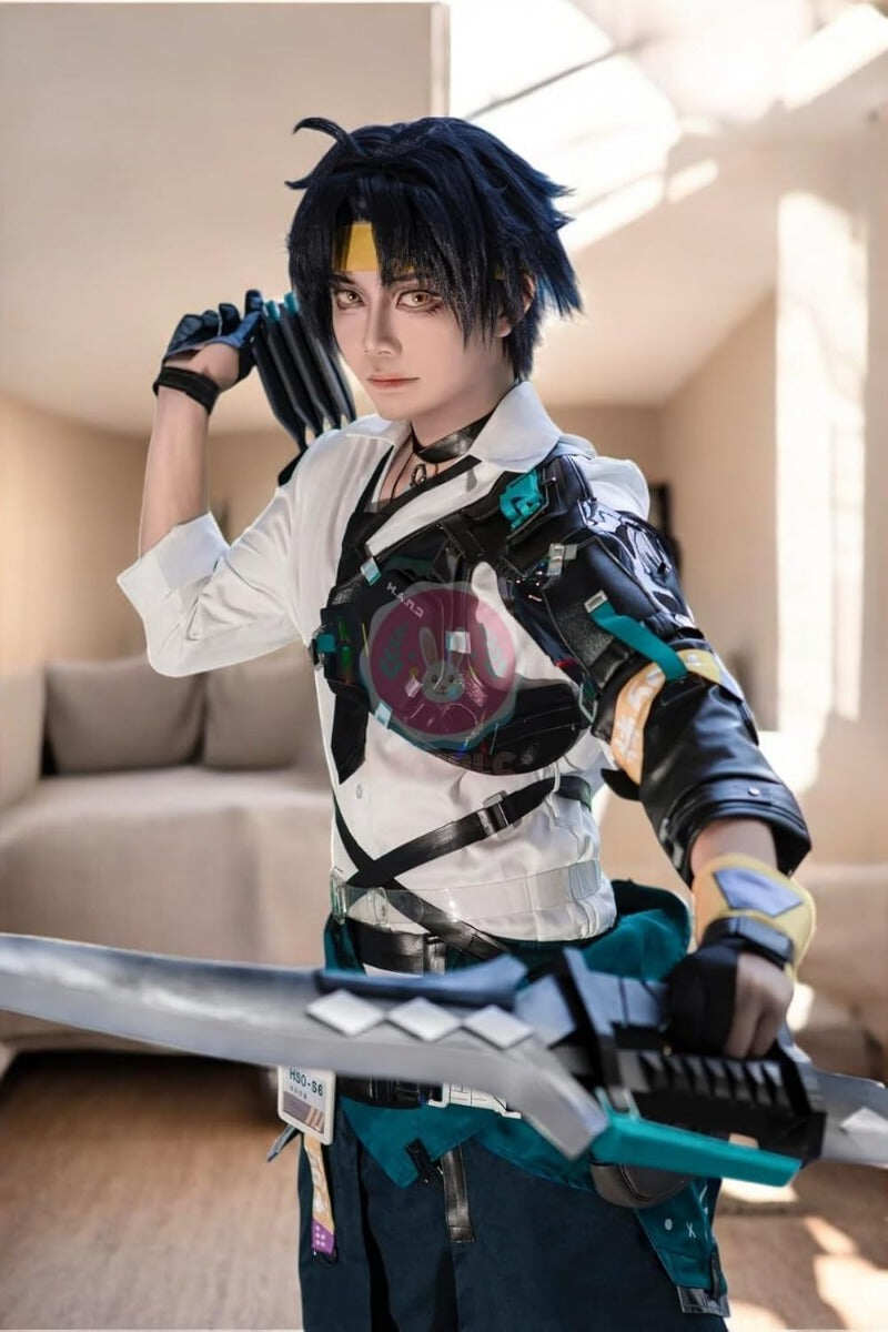 Azuiblc ゼンゼロ 浅羽悠真 コスチュームセット 　コスプレ衣装  ZZZ　おしゃれ グッズ おしゃれ アニメ cosplay Azuiblc