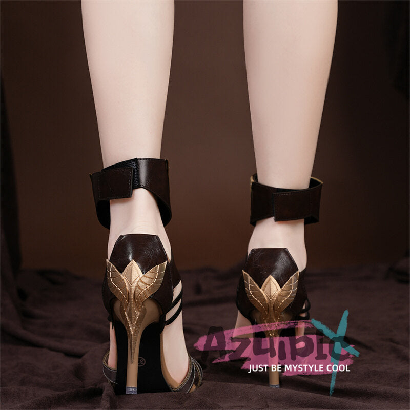 Azuiblc　鳴潮 オーガスタ　メイチョウ　コスプレ靴　サンダル　 AUGUSTA 　 Wuthering Waves - Azuiblc