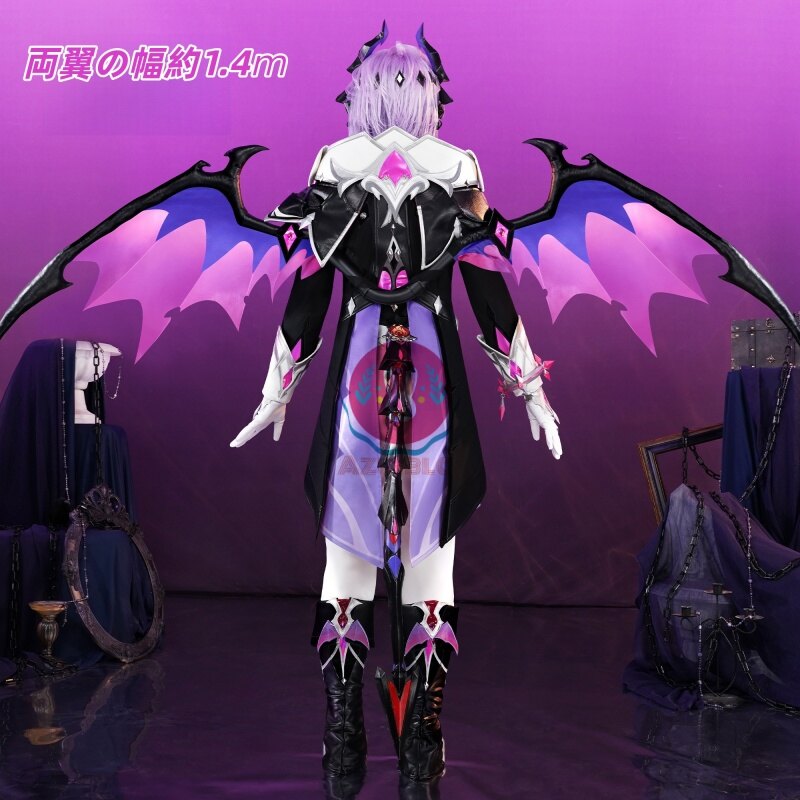 Azuiblc 原神 ドゥリン コスプレ衣装 靴カバー付き 金属アクセサリー コスチュームセット グッズ アニメ cosplay - Azuiblc