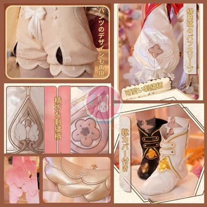 Azuiblc 崩壊 スターレイル トリビー トリアン トリノン 髪飾り3種類  コスプレ衣装 コスチュームセット パニエ付き 靴カバー付き   cosplay Azuiblc