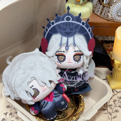 Azuiblc Identity V 第五人格 心理学者 Ada Mesmer 長い夜・患者 Emil 星々 10cm ぬいぐるみ｜衣装着脱可