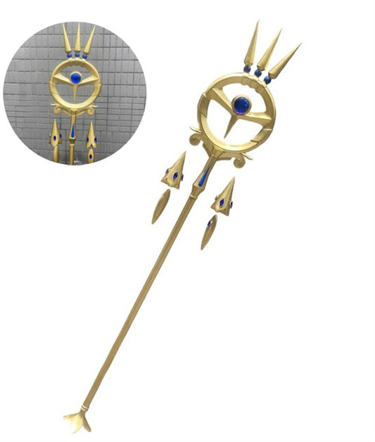 Azuiblc　サイレント・ウィッチ モニカ・エヴァレット　コスプレ道具　法杖　約158cm　Pu製　武器レプリカAzm05 - Azuiblc